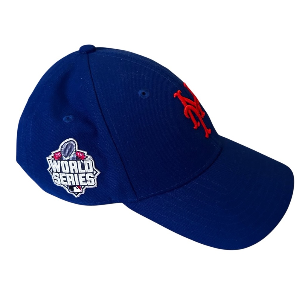 NEW YORK METS Blue World Series 2015 MLB Mens Adjustable New Era 9Forty Cap